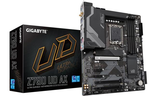 GIGABYTE Z790 UD AX (LGA 1700/ Intel/ Z790/ ATX/DDR5/ Triple M.2/ PCIe 5.0/ USB 3.2 Gen2X2 Type-C/Intel Wi-Fi 6E/ 2.5GbE LAN/PCIe EZ-Latch/Multi-Key/Motherboard)